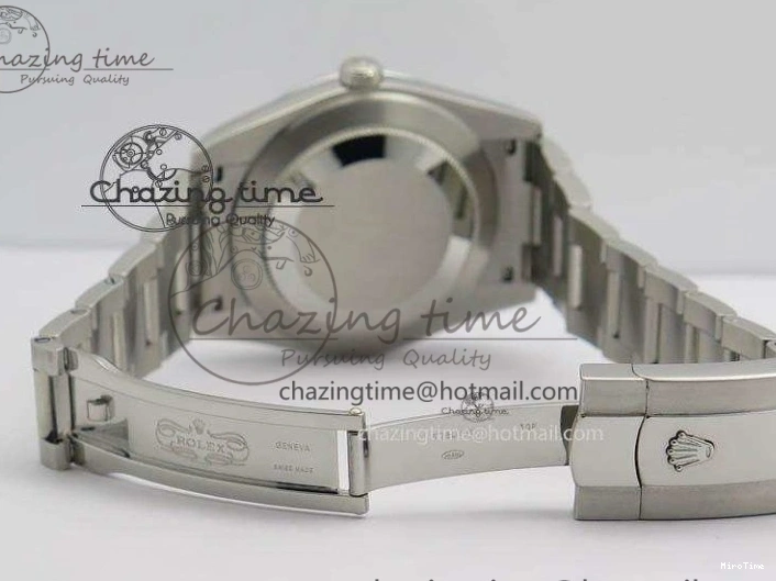 MiroTime 0308 EasyCare DateJust 41mm 126334 Noob 1:1 Best Edition Fluted Bezel Silver Dial On SS Oyster Bracelet A 3588